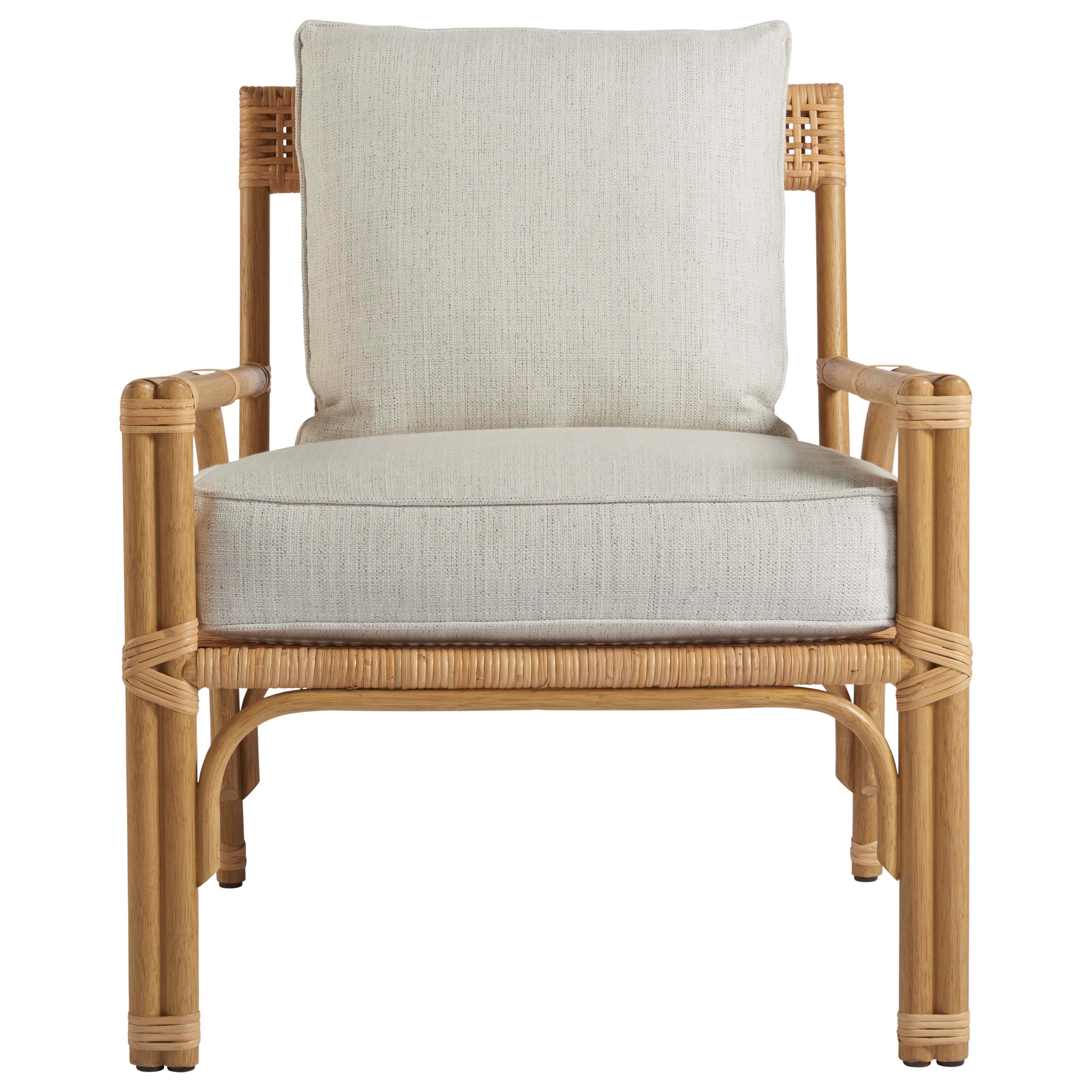Coastal armchair sales and ottoman